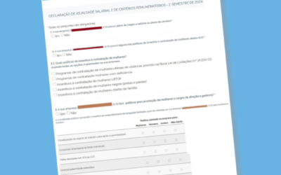 Igualdade salarial entre mulheres e homens – MTE disponibilizou plataforma para envio de informações complementares