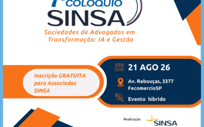Inscrições abertas para o 7º Colóquio SINSA – Mesquita Barros Advogados é um dos apoiadores